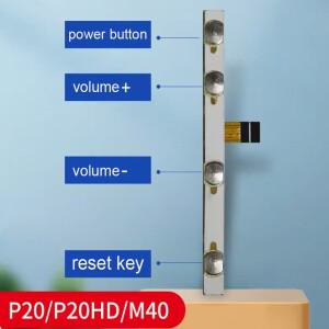 전원 켜기/끄기 키 및 볼륨 측면 버튼 WT_K30 KEY BL920 / P30-KEY-FPC ZS-515 스위치용 플렉스 케이블