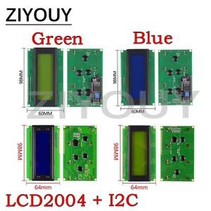 LCD2004 + I2C 20x4 2004A PCF8574T 블루/그린 스크린 HD44780 문자 LCD /w IIC/I2C 직렬 인터페이스 어댑
