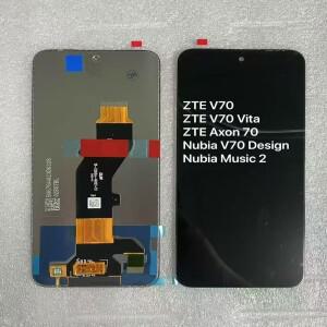 블레이드 용 터치 스크린 ZTE V70 V70vita Axon Nubia 디자인 Music 2 LCD Digitizrt 교체 부품