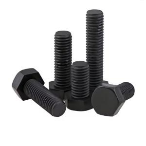 검정색 육각형 외부 나사 M14 M16 M18 M20 M22