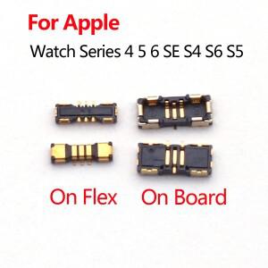 애플 호환 워치 시리즈 4  5  6 SE  S6  40mm  44mm 보드 마더보드용 배터리 플렉스 케이블  FPC 커넥터