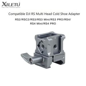 XILETU XDS-14 퀵 릴리즈 NATO 클램프 콜드슈 어댑터 (DJI호환 로닌 스태빌라이저 RS2 RS3 Mini Pro RS4 용