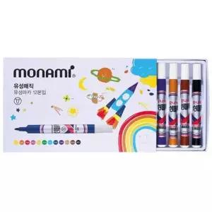 사무실비품 모나미 유성매직 12색