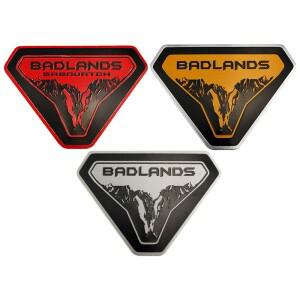 3D 알루미늄  Badlands Sasquatch 펜더 벤트 스티커 Ford Bronco Sport 2021-2024 용 포레스트 마운틴 엠