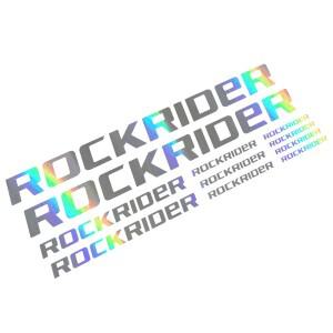 ROCKRIDER 그래픽 자전거 프레임 사이클 Mtb Mountain Road 교체 비닐 스티커/데칼 키트