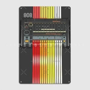 롤랜드 Tr-808 금속 사인 영화 거실 펍 차고 벽 장식 주석 포스터 제작