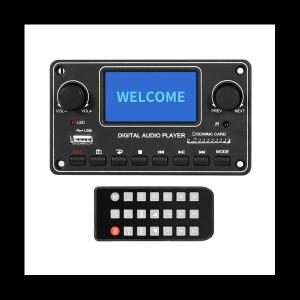 LCD MP3 플레이어 모듈 28x64 디스플레이 블루투스 디지털 오디오 디코더 보드 TDM157 USB SD BT FM 자동차