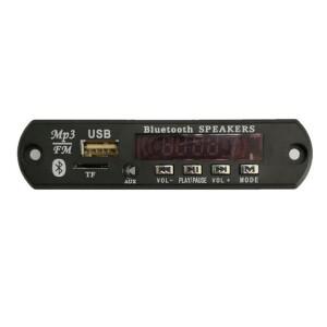 무선 블루투스 5.0 5V MP3 보드 차량용 오디오 USB TF FM 라디오 모듈 플레이어 (리모컨 포함)