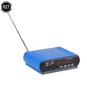 무선 MP3 디코더 보드 녹음 기능 플레이어 DIY 쉘 USB SD FM 오디오 모듈 지원 DC 12V 24V