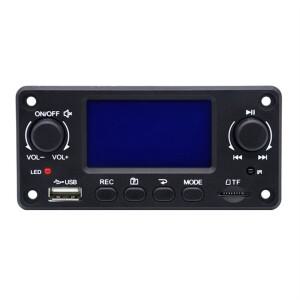 XB-TPM118B 디지털 오디오 플레이어 MP3 디코더 보드 블루투스 및 FM 라디오가있는  휴대용 모듈
