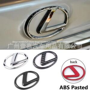 렉서스 GS GX IS LS LX NX RX ES ES200 IS300 RX300 Ct200 IS250용 10-16cm 프론트 그릴 리어 트렁크 배지