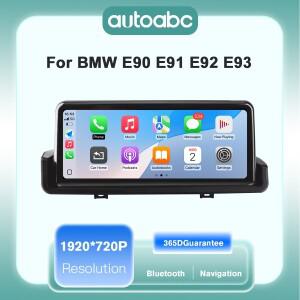 BMW 호환 호환 3/5 시리즈 E60 CCC CIC 터치 디스플레이용 전기 항해 장비 카플레이 멀티미디어 스크린 안