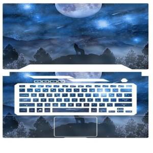 ASUS TUF 대시 F15 FA506 X415 용 1xTop + 1xPalmrest 스킨 스티커 커버 필름