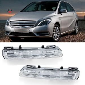 A10E-Car LED DRL 주간 주행등 안개등 메르세데스-벤츠 호환 A B 클래스 W176 W246 B180 B200 A2049069100