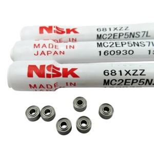 NSK 고속 베어링 L-415ZZ 미니 소형어처 볼 1.5x4x2 모델 681X 50개