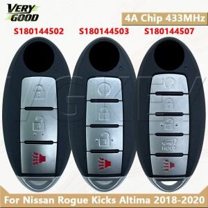 VG S180144502/503/507 닛산 로그 킥스 알티마 2018-2020 4A 칩 433MHz NCF291AM 스마트 자동차 리모컨 키