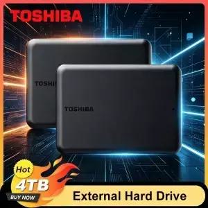 도시바 A5 휴대용 외장 하드 드라이브 4TB USB3.2 경량 PHDD 태블릿 PS5 노트북 데스크탑 컴퓨터용