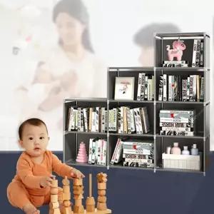 [아우트_6819]미니책장 조립식 책장 틈새 DIY 3단책장