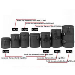 디럭스 카메라 렌즈 가방 DSLR Nikon Canon Sony Olympus 케이스 소프트 패딩용