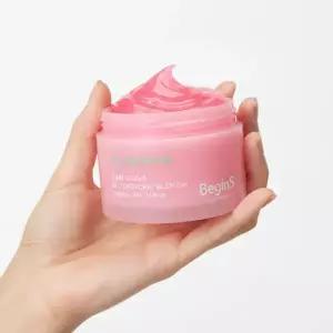 [생기결광/온열스팀팩] 비긴스 바이 정샘물 핑크 구아바 글루타치온 흔적 워시오프 팩 90g
