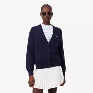 매장정품 LACOSTE 라코스테 26SS 링스링스 브이넥 가디건 AF4143-56G-166 AF4143-56G-166-EJS 1988964