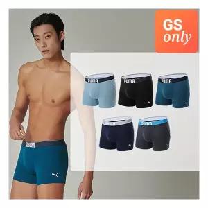 푸마바디웨어 푸마 데일리 면스판 드로즈 5종 세트 124991