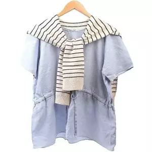 신상 니트 어깨숄 가디건 데일리 여성 페이크 숄망토-WFQ94VQ