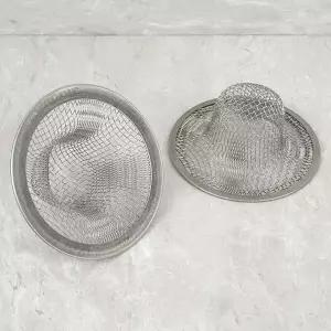 ( )욕실배수구거름망 스텐배수구망7cm 하수구거름망 욕조 배수구망 2p