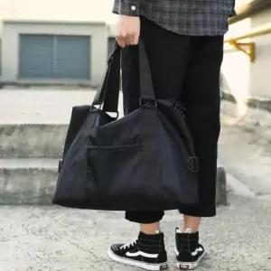 ( )남녀 공용 캐주얼 나일론 크로스백 숄더백겸용 데일리 큰가방