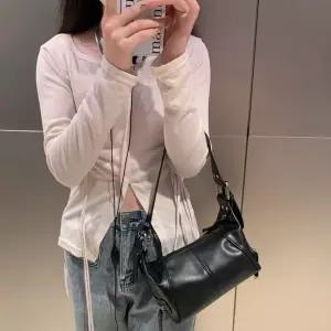 바게트 슬림 실용형 미니 숄더백 심플 데일리백