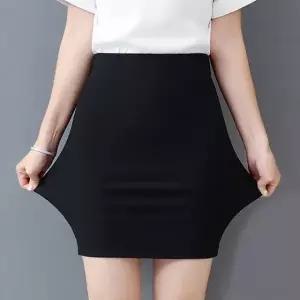 OSM-1006200 미니 여성 슬림핏 코튼 스커트