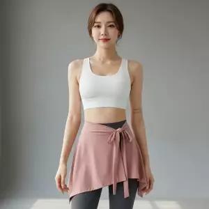 카네츠 레깅스 Y존 힙커버 랩스커트 SD-260207