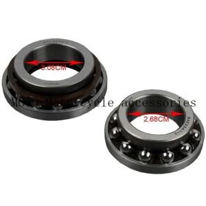 헤드 스티어링 스템 베어링 혼다 호환 CBR600RR F5 CBR1100XX CBR 1000 2004-2007 용 압력 스테인레스 스틸