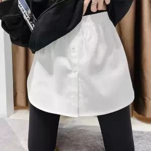 체형커버 랩스커트 엉덩이 Y존 가리개 밴딩 치마 레이어드 커버업