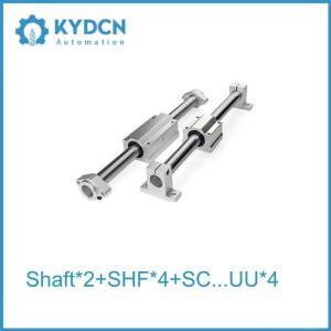 CNC 3D 프린터 리니어 가이드 부품 SHF6 8 10 알루미늄 샤프트 지지대 다이아몬드 베개 블록 베어링 고정