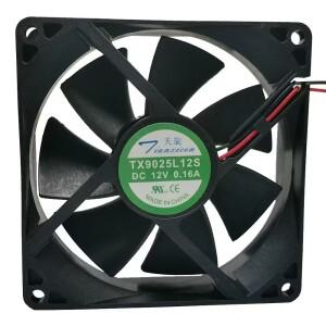 TX9025L12S DC 12V 0.16A 9cm 9025 냉각 팬 2선 와인 캐비닛 냉장고 온도 조절기  기능