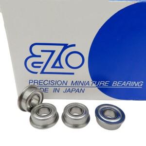 일본 EZO 고속 플랜지 베어링 RF-1360ZZ 정밀 미니 소형어처 F686ZZ 6x13x5mm 10개 50개