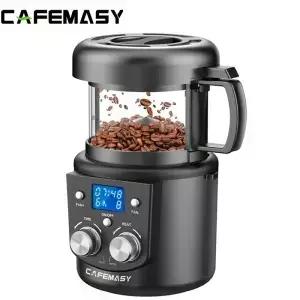 CAFEMASY 1400W 미니 무연 열풍 커피 원두 로스터 전기 가정용 로스팅 머신 홈 베이킹