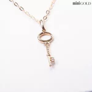 미니골드 김천주얼리 모던키 메달 팬던트 14K 18K PCOM4002