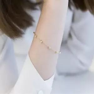 미니골드 김천주얼리 14K 18K 빅볼 팔찌 BLEM4027체인 커팅 20대여자 레이어드