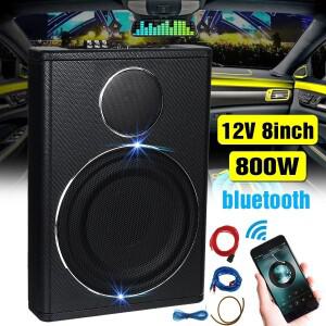 800W 자동차 서브우퍼 HIFI 슬림 언더시트 베이스 구동 스피커 전력 증폭기 오디오 프로세서