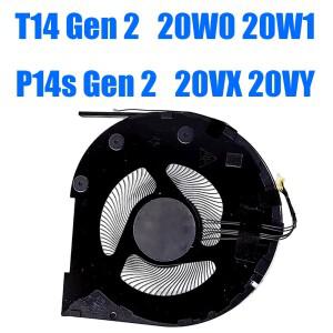 레노버 씽크패드 T14 2세대 20W0 P14s 20VX M-277C-2 DC5V 도시바 사 노트북 CPU 팬용
