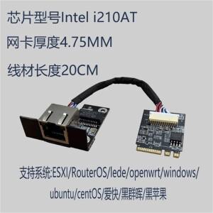 HP ProDesk 400 G4 600 800 DM 확장 이더넷 카드 포트 보드 M.2 NGFF 2230 I210AT RTL8111F i226V