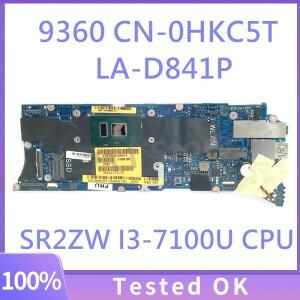 LA-D841P 노트북 메인보드 DELL XPS 13 9360 마더보드 I3 / I5 I7-7세대 CPU 8GB 16GB RAM 100% 완전 테스