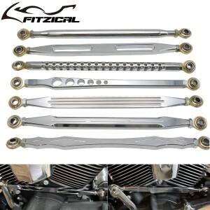 바이크 오토바이 CNC 기어 시프트 링키지 레버 커버 330mm Harley Dyna Touring Electra Glide Road King S
