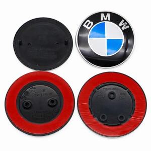 BMW 호환 호환 로고 ABS 교체용 자동차 전면 그릴 배지 X3 F39 F48 G01 E84 3 5 시리즈 2홀 3홀 2핀 트렁크