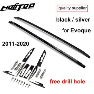 랜드로버 레인지로버 이보크 2011-2019 용  루프 랙 레일 러기지 바 블랙 앤 실버 ISO9001프로모션
