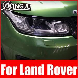 랜드로버 레인지로버 스포츠 보그 벨라 이보크 L494 L405 디스커버리 5 TPU 스모크 블랙 헤드라이트 보호대