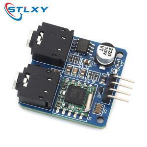 Stlxy  TEA5767 FM 라디오 모듈 76-108MHz 스테레오 수기 안테나 보호 다이오드 필터 포함 아두이노 DIY용
