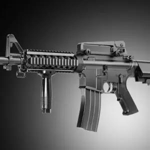 꿈꾸는비 M4A1 R.I.S. 전동건 BB탄총 장난감총 전동라이플